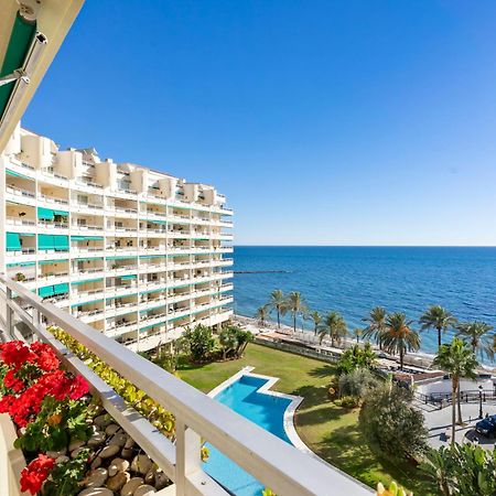 Beach Front Apartment With Pool Marbella Exterior photo